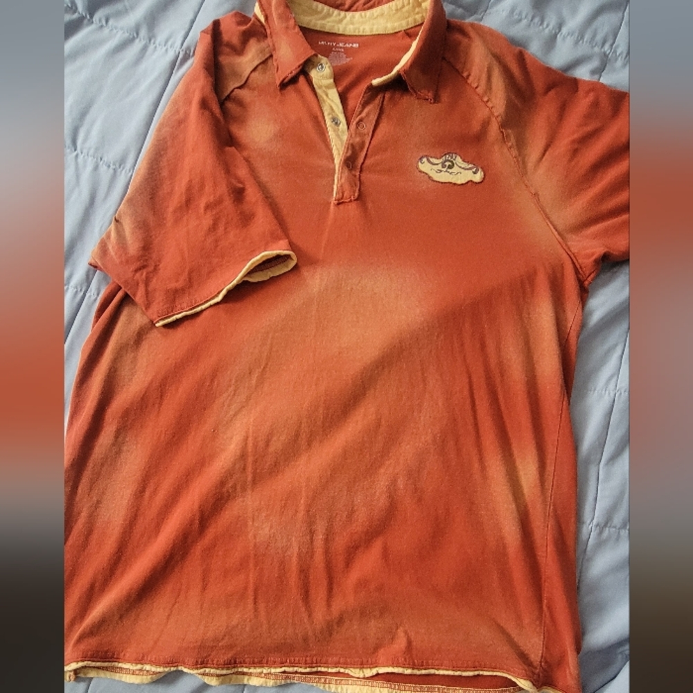 VTG DKNY Ombre Graphic Shirt Mens XL New York Annual Animal Convention 1989 Y2K - Picture 2 of 11